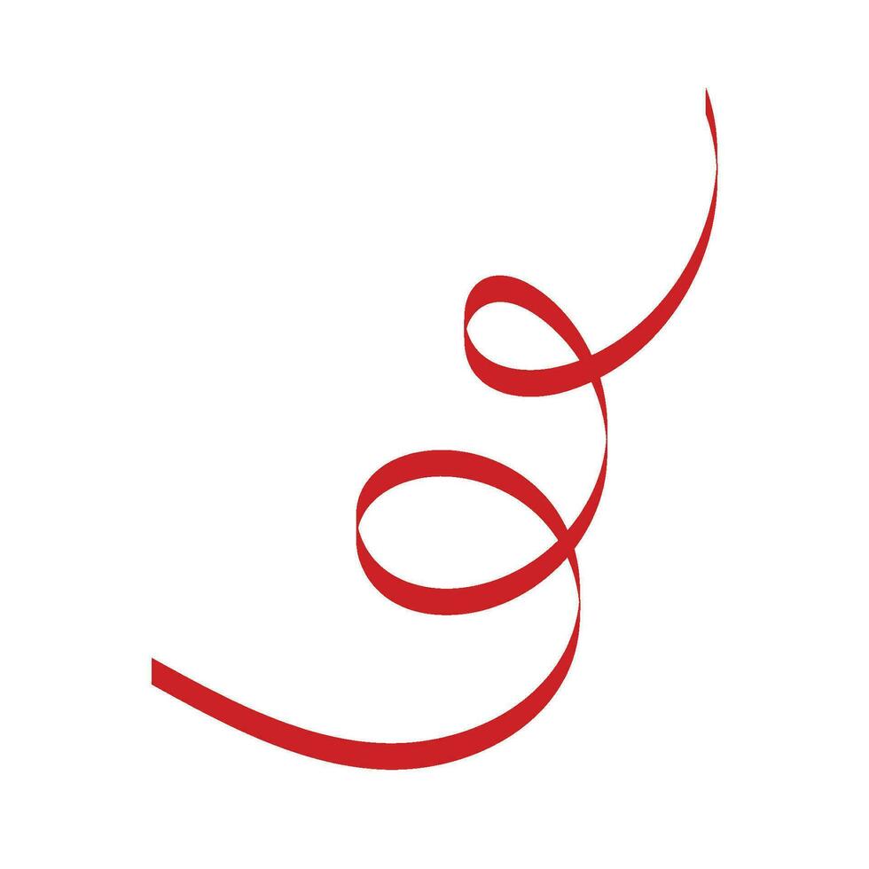 Serpentie Ribbon Element vector