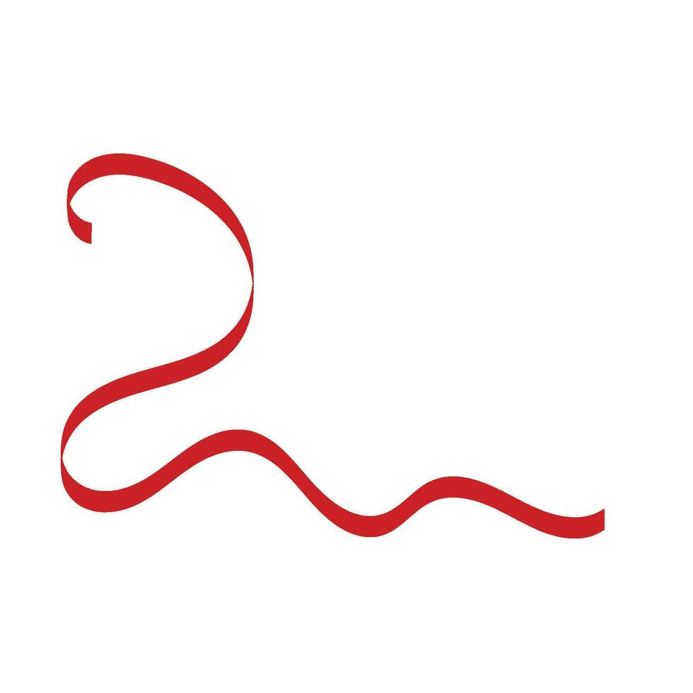 Serpentie Ribbon Element vector
