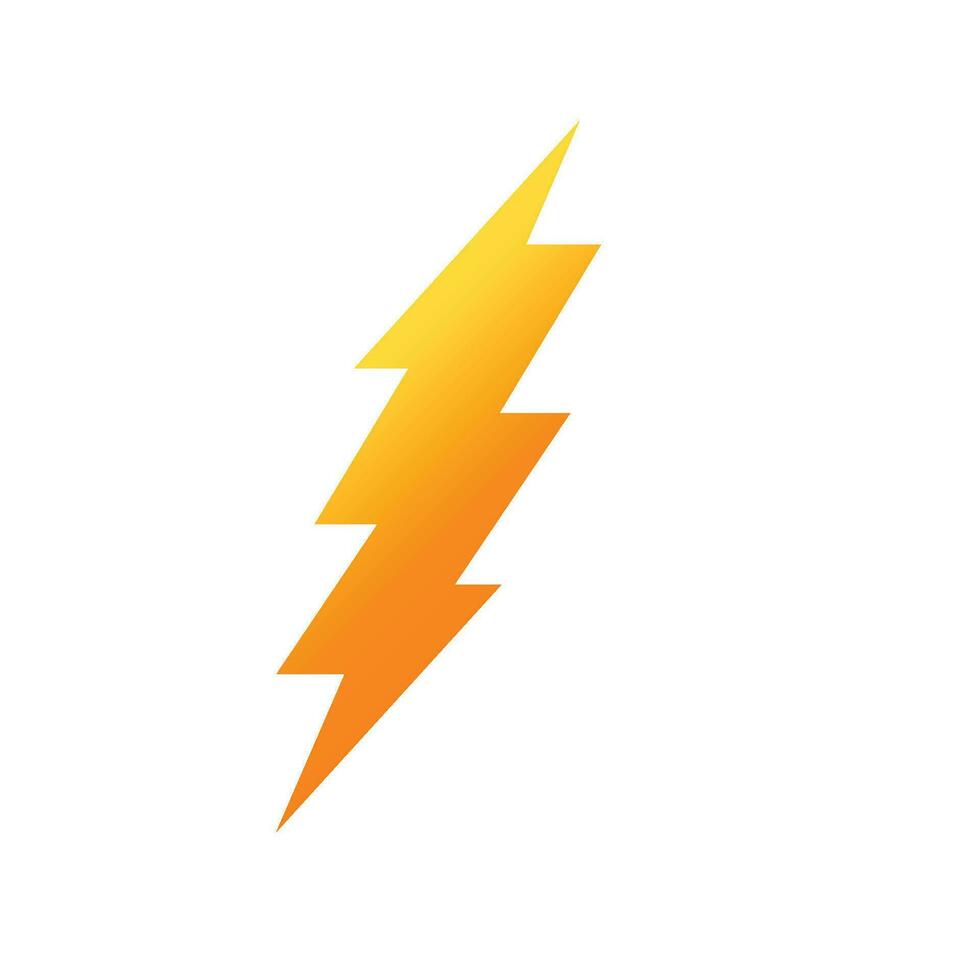 Lightning Bolt Gradient vector