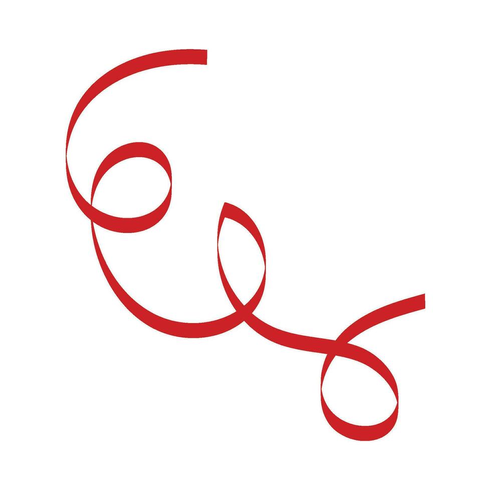 Serpentie Ribbon Element vector
