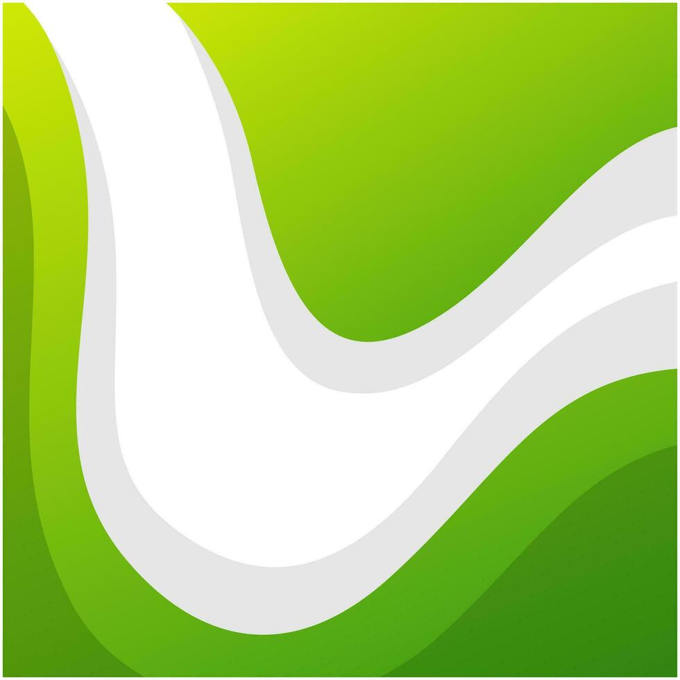 gradient green background abstract template vector