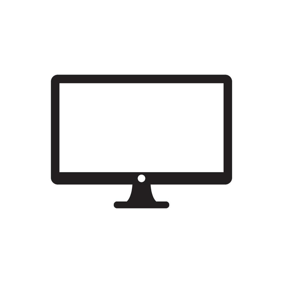 monitor icono para gráfico y web diseño, dispositivo icono vector