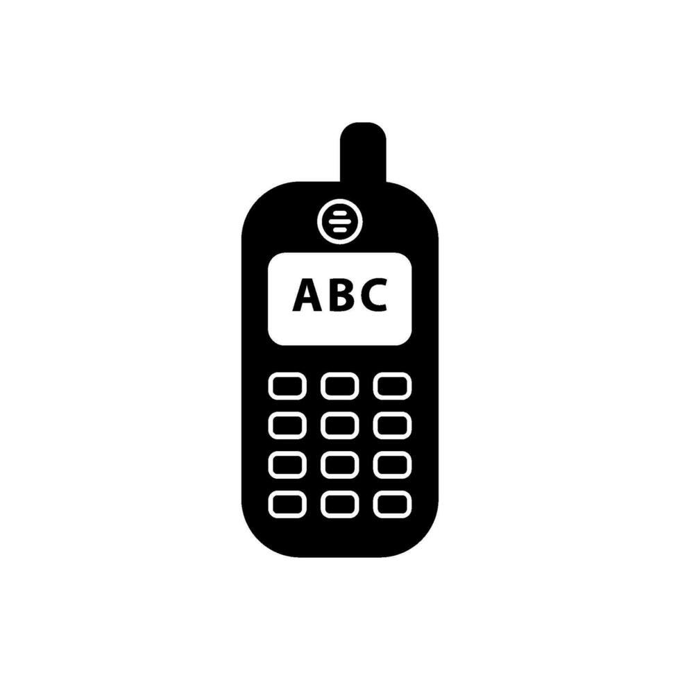 phone icon vector logo template