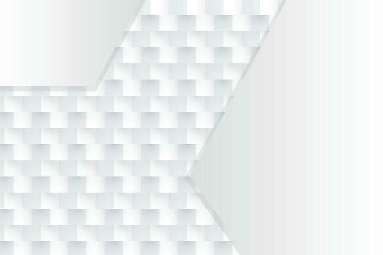 Abstract. Embossed paper square white Background ,light and shadow .Vector. vector