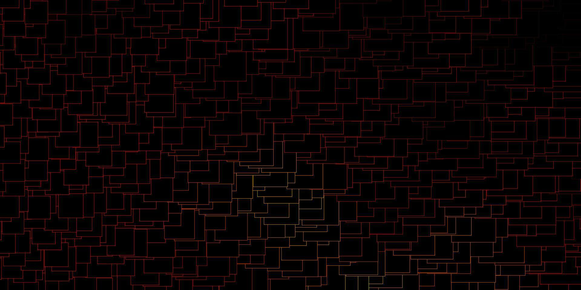 Dark Orange vector texture in rectangular style.