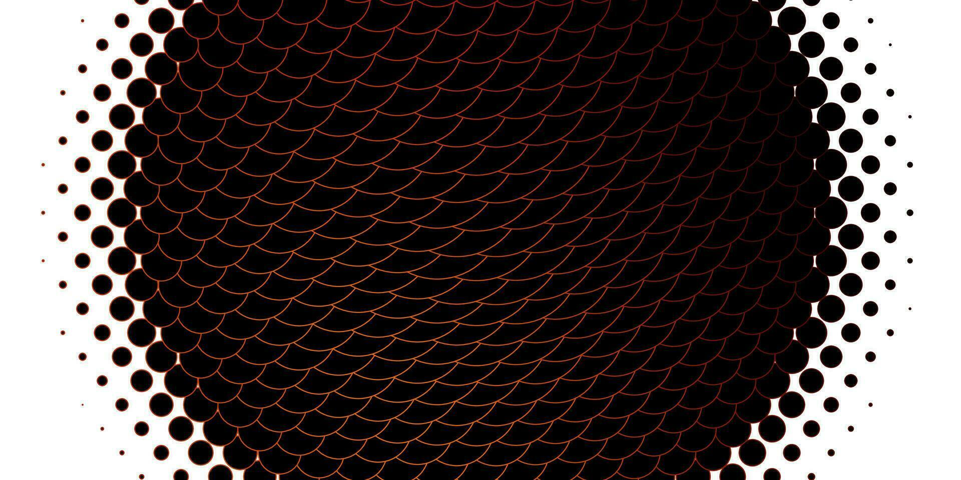 Light Orange vector template with circles.