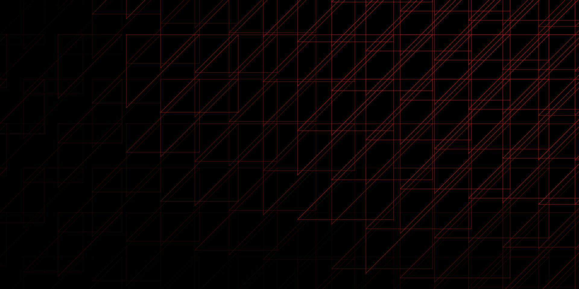 Dark Orange vector backdrop with lines.