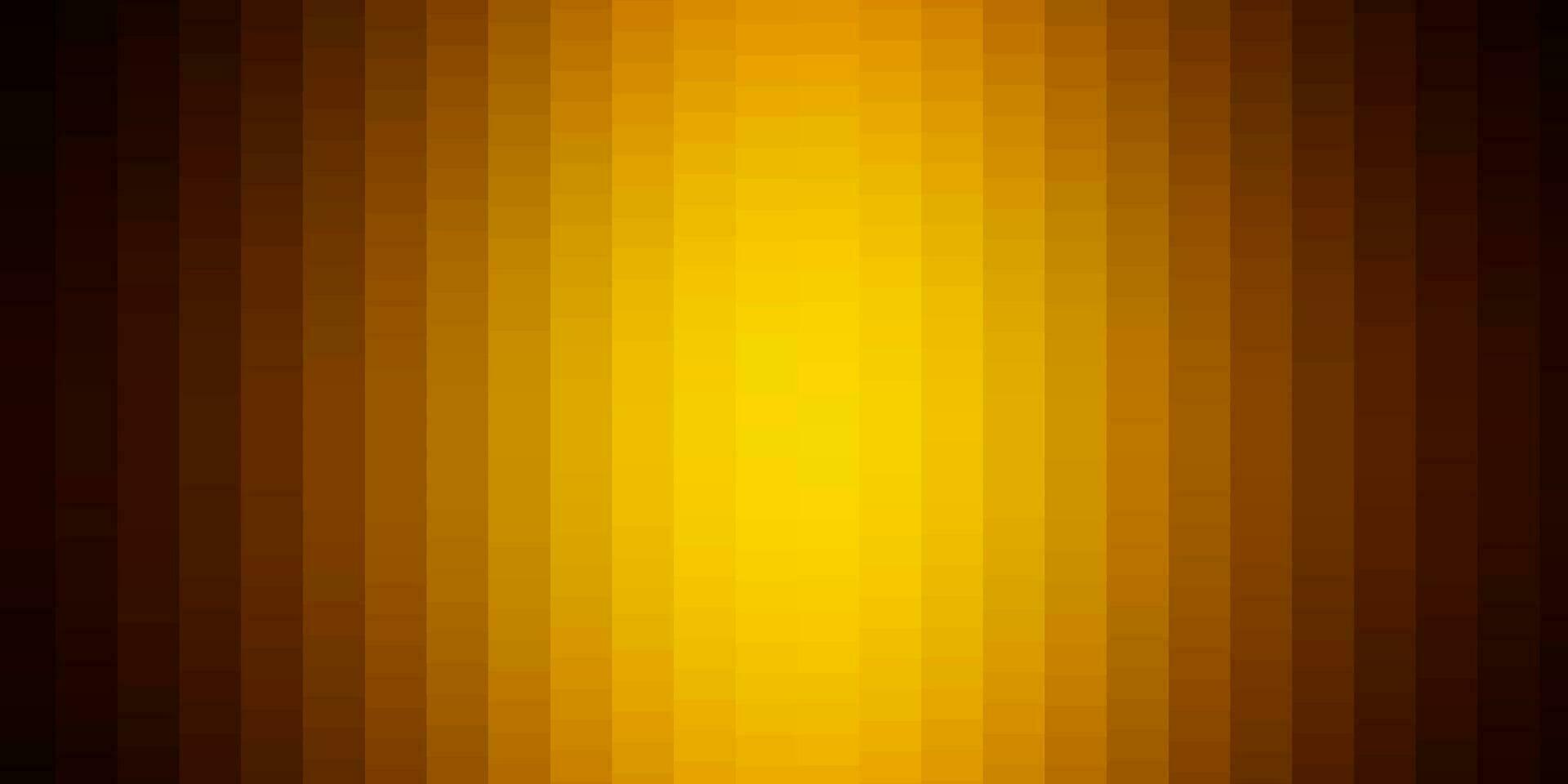 Dark Orange vector backdrop with rectangles.