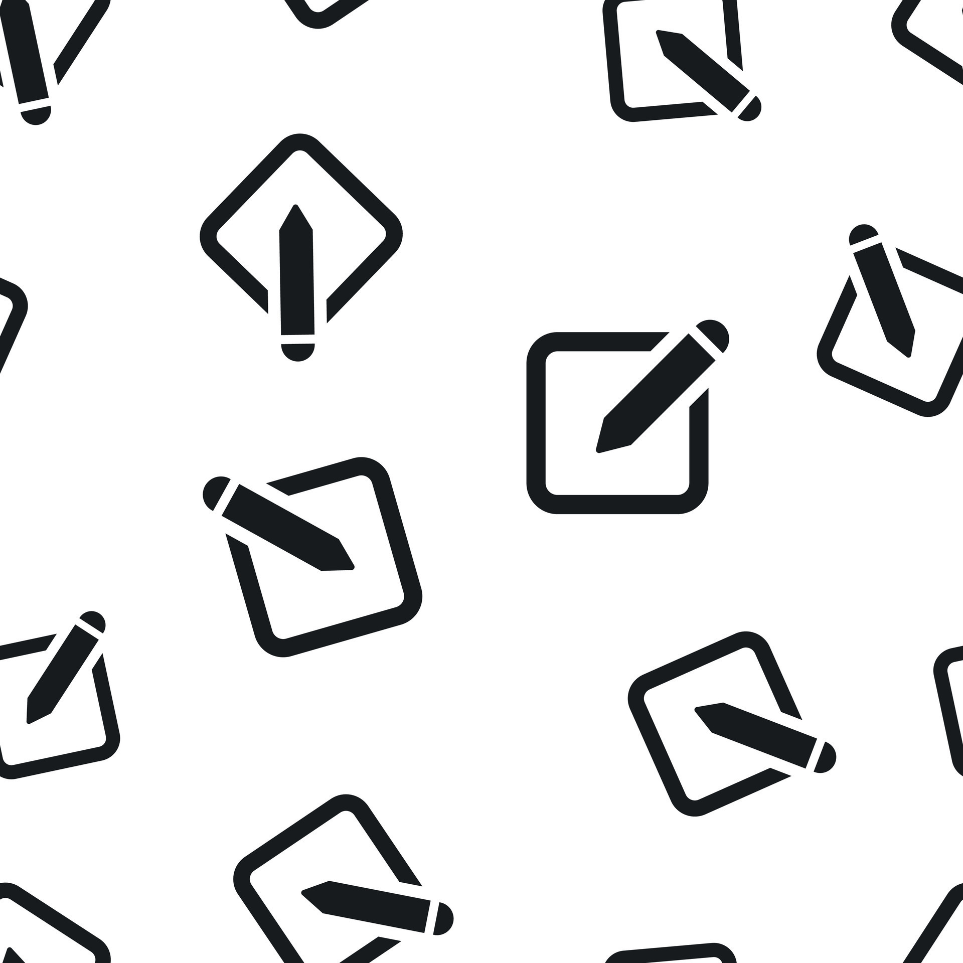 Notepad Edit Document With Pencil Icon Seamless Pattern Background notepad-edit-document-with-pencil-icon-seamless-pattern-background
