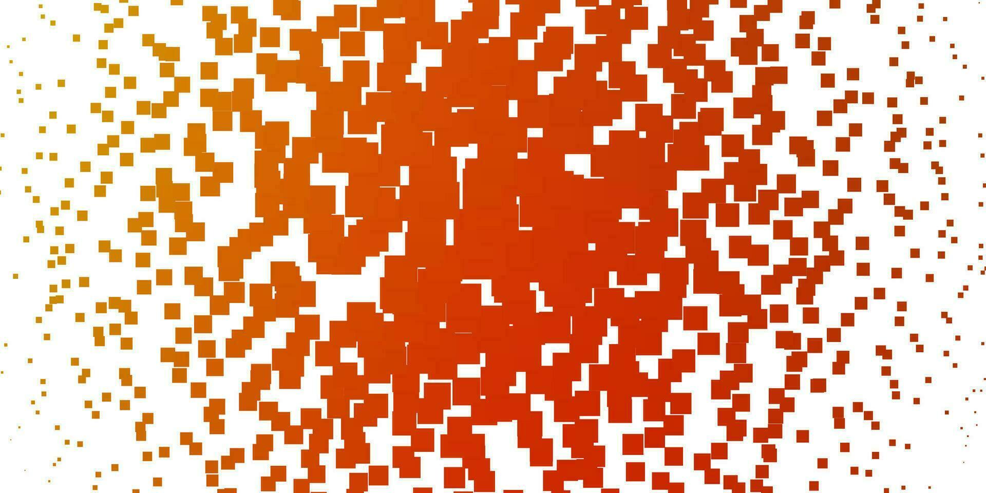 Light Orange vector template in rectangles.