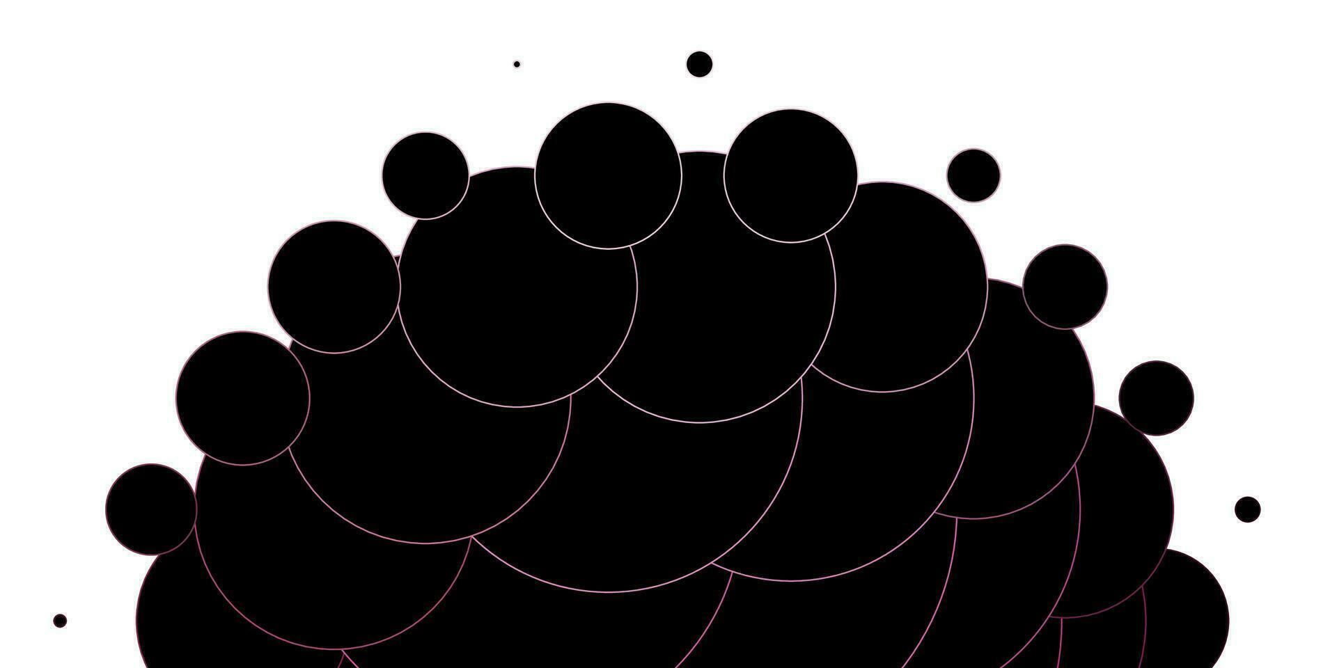 Light Pink vector backdrop with dots.