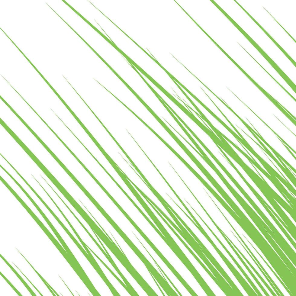 Silhouette of grass isolated on white background. Vector illustration.