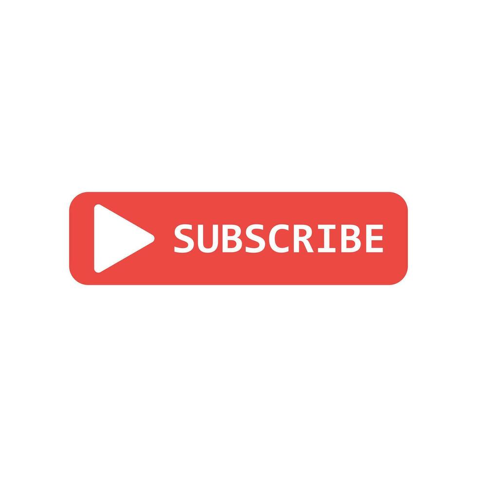 Subscribe button icon. Vector illustration. Business concept subscribe pictogram.
