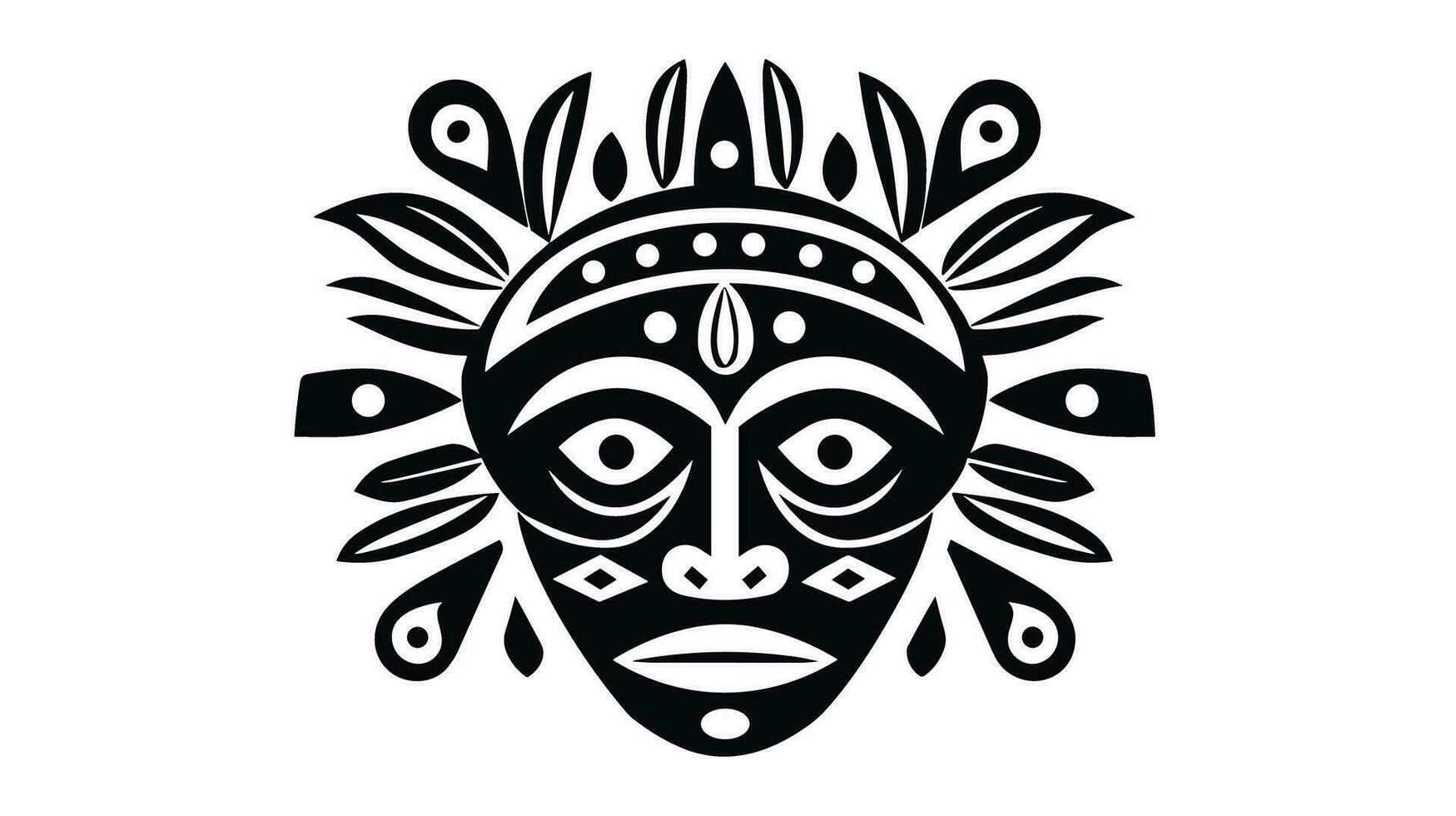 Captivating Indian War Mask Exploring the Rich Heritage and Intricate Designs of this Iconic Battle Artifact vector