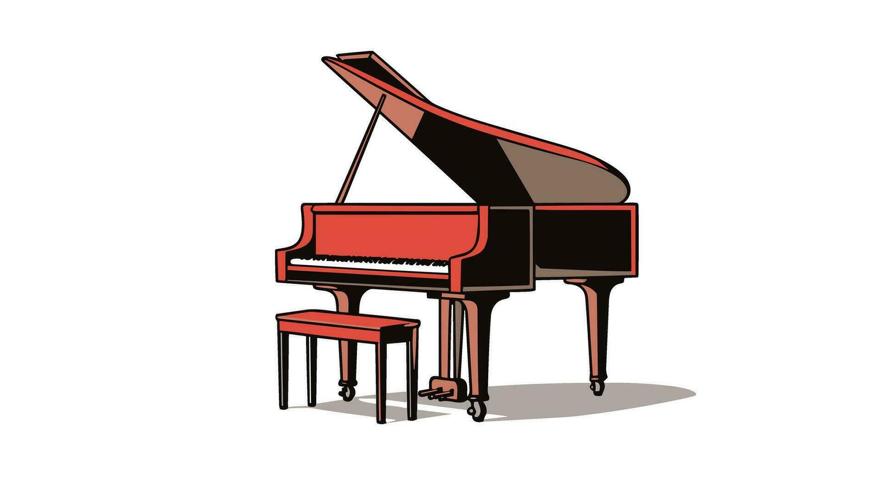 Harmonious Melodies Exploring the Enchanting World of the Piano Banner Image vector