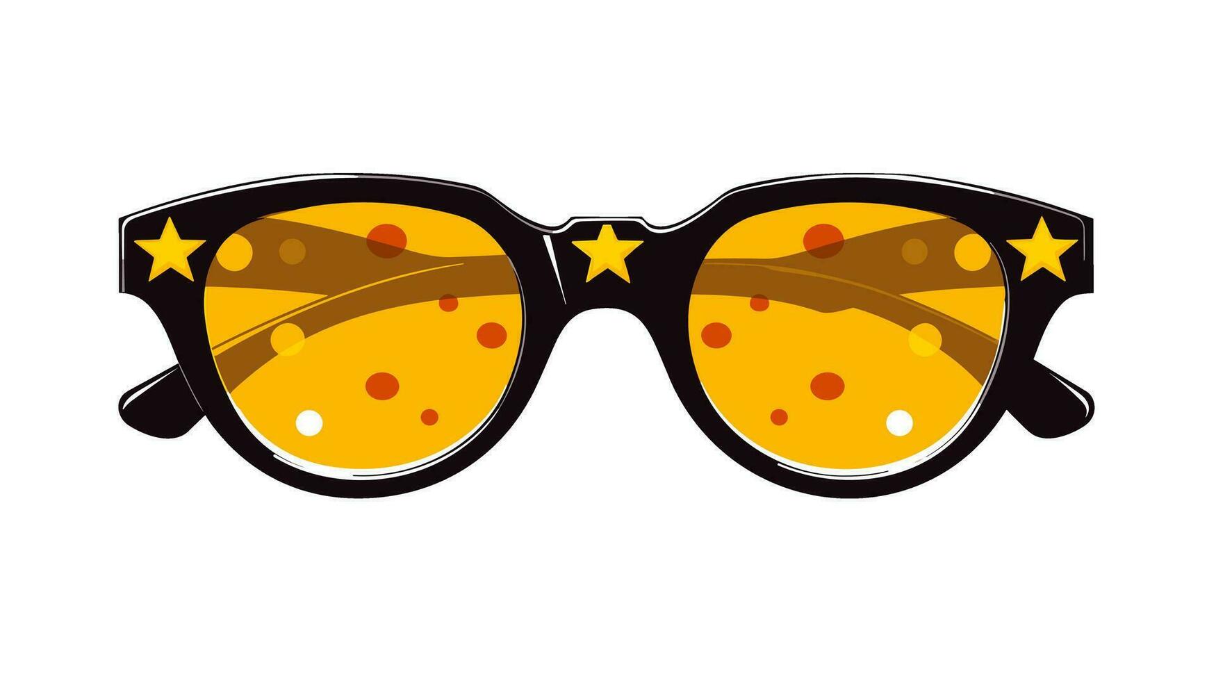 Shades of Style Exploring the Cool Vibes of the Sunglasses Logo vector