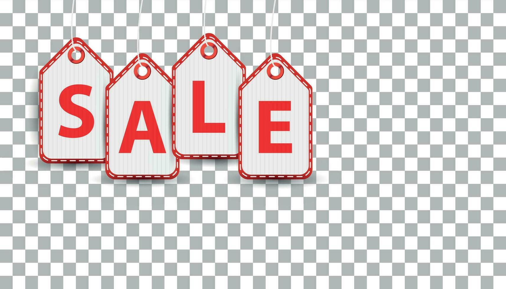 Sale hanging price tag pictogram icon. Pictogram for business, marketing, internet concept on isolated background. Trendy modern vector symbol for web site design.