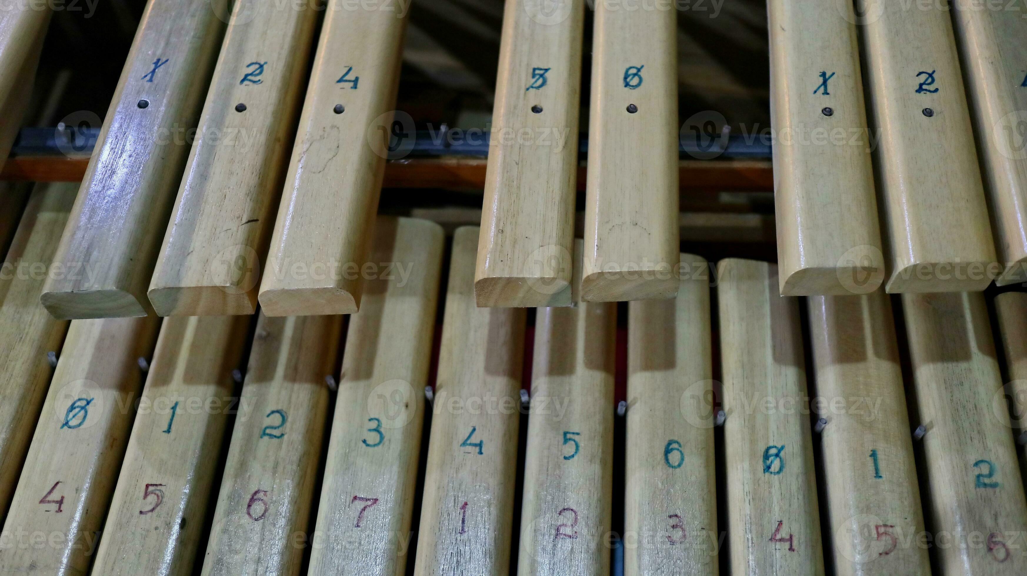 Kolintang or kulintang is a musical instrument 26162759 Stock Photo at