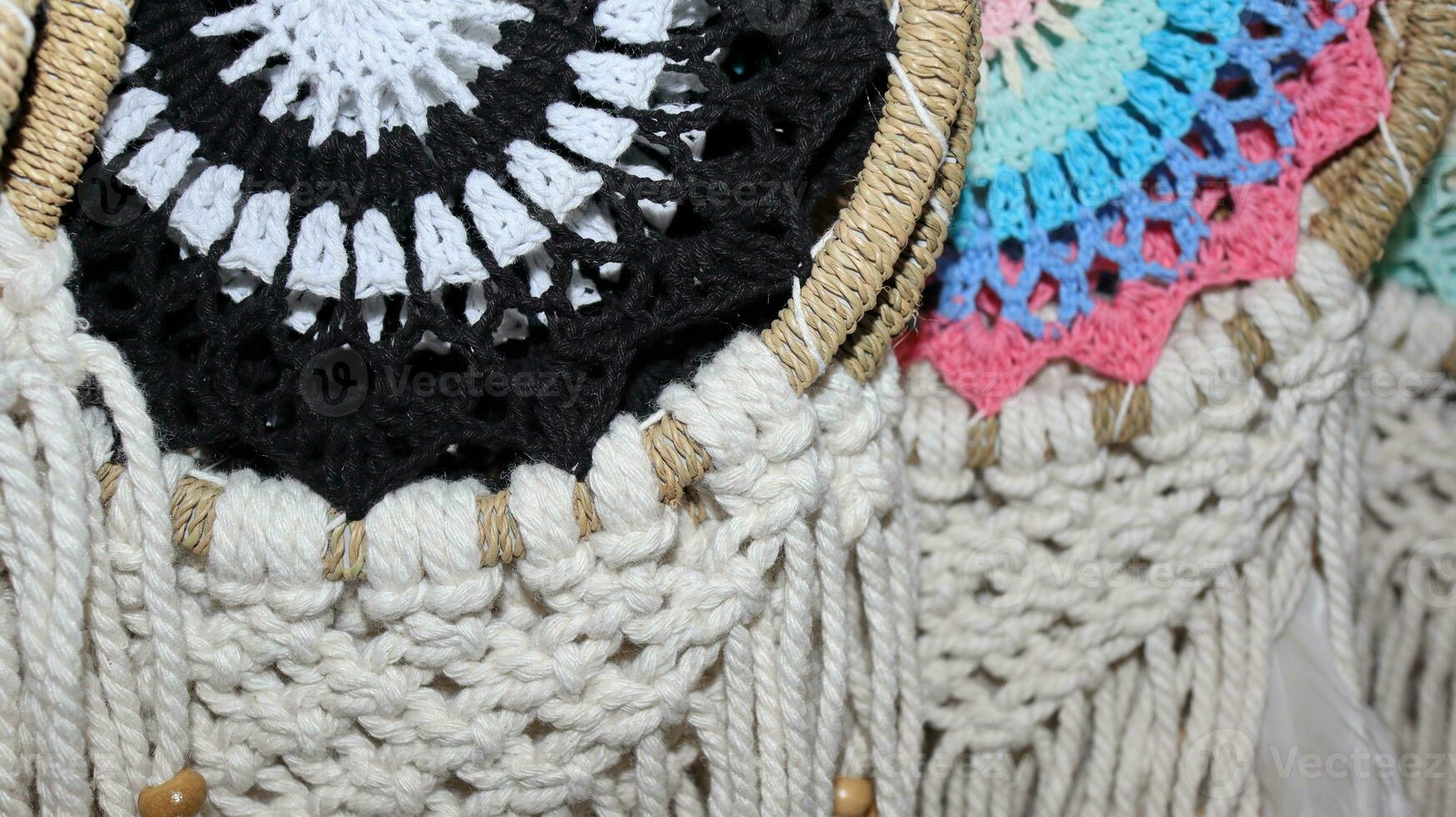 colour full modern boho bohemian scandinavian style photo