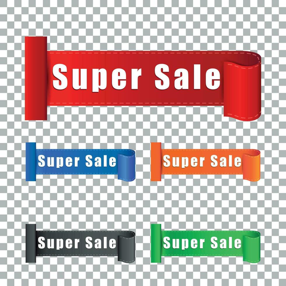 Super sale sticker. Label vector illustration on isolated background
