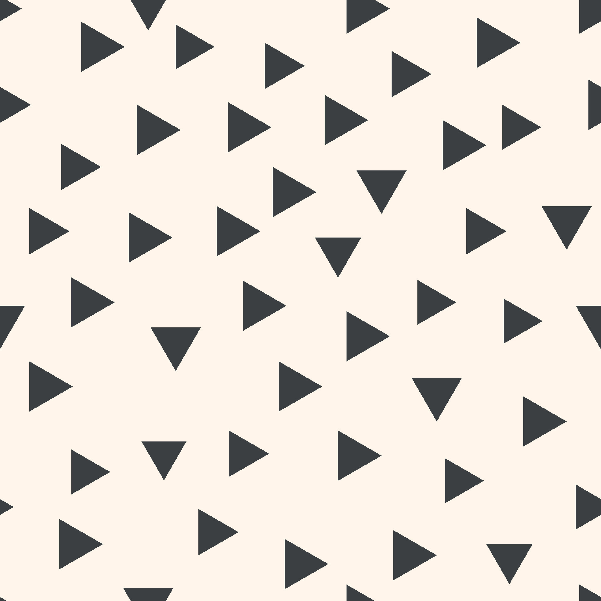 Geometric vector pattern with grey triangles. Seamless abstract