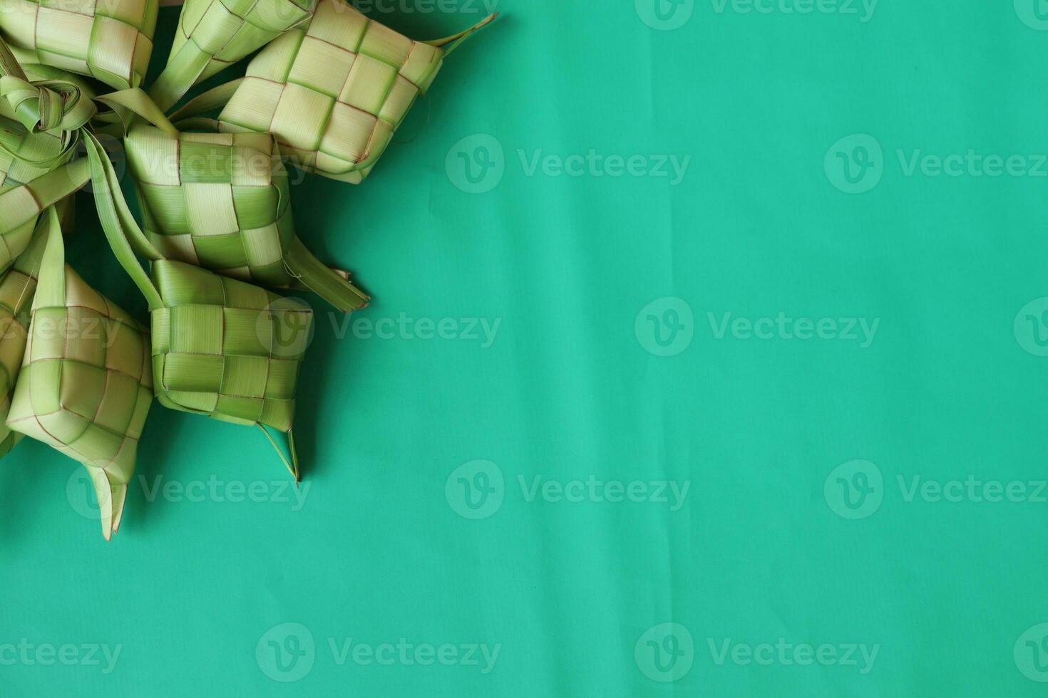 Ketupat or rice dumpling photo