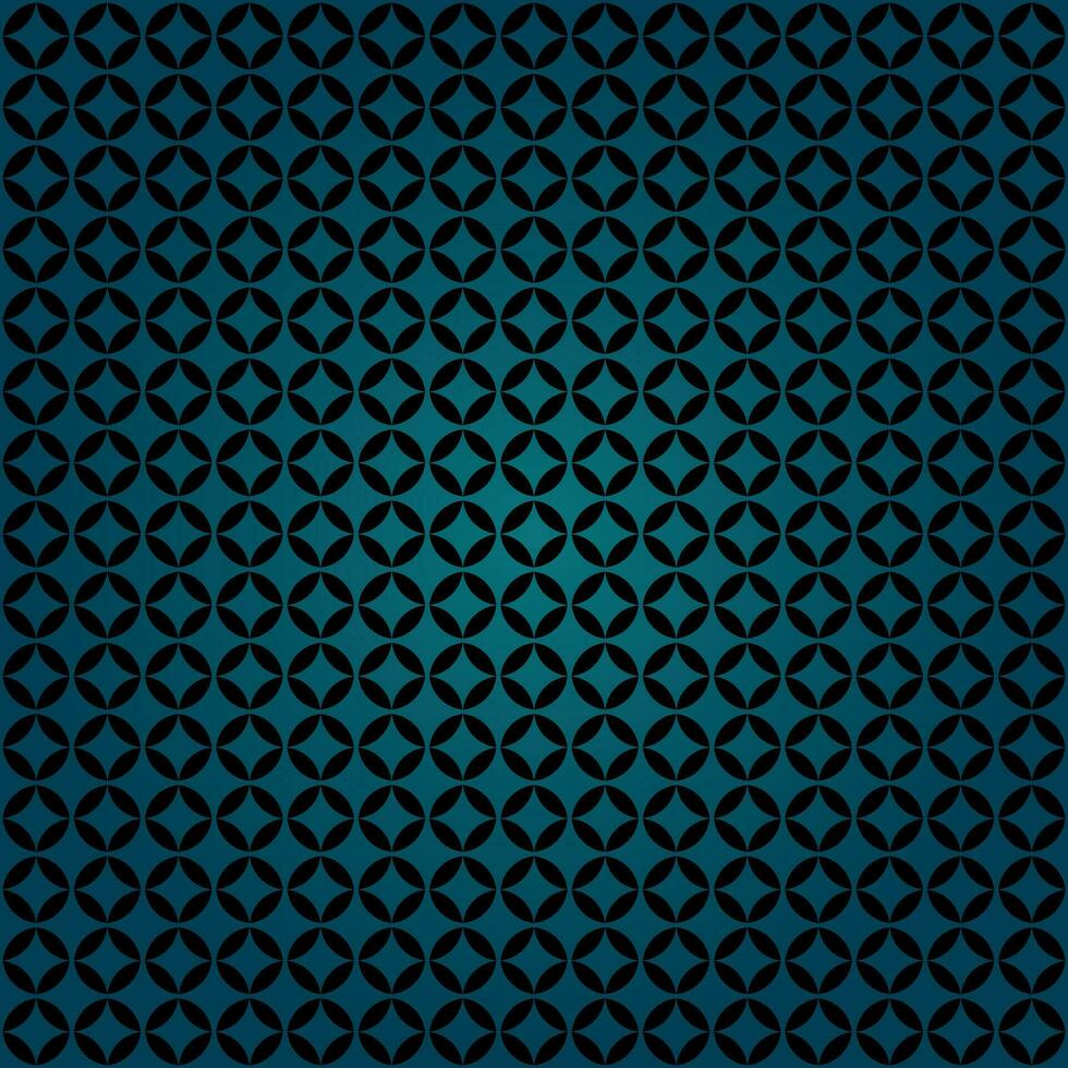 Abstract geometric pattern. Dark blue style pattern vector
