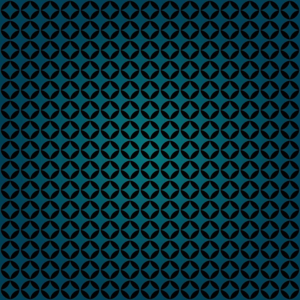 Abstract geometric pattern. Dark blue style pattern vector