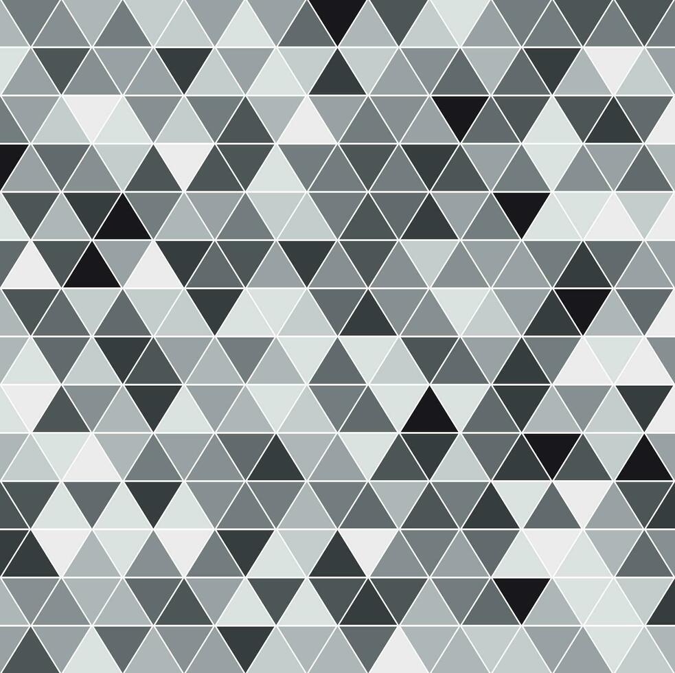 Seamless triangle pattern. Geometric texture. Vector background.