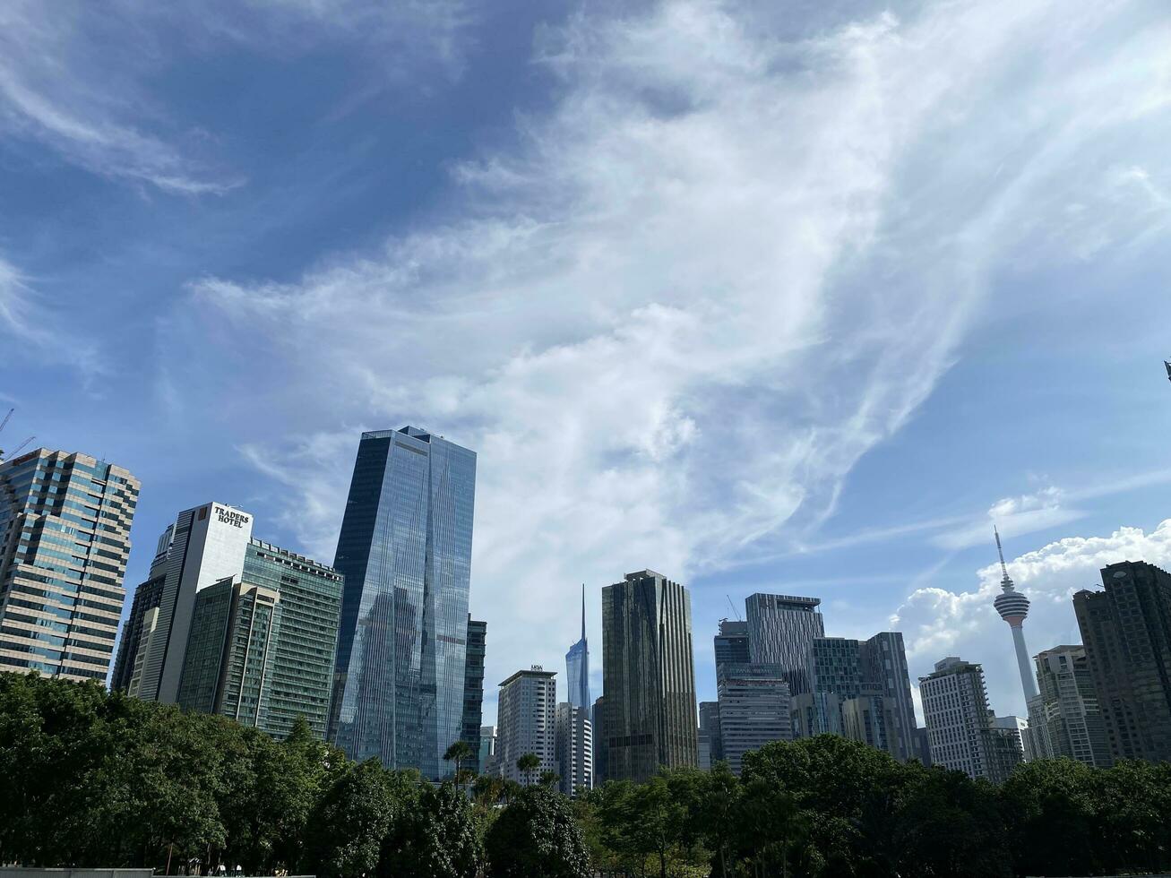 Kuala Lumpur city centre in Malaysia photo