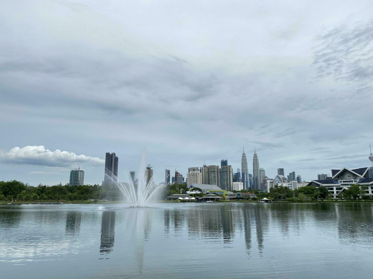 Taman tasik titiwangsa in Malaysia photo