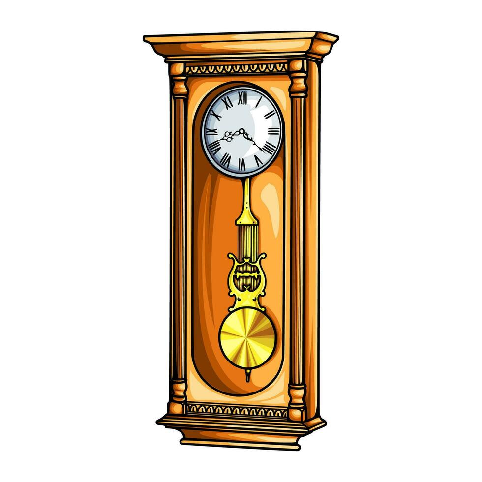 Various types of clocks to help human activities 26165192 Vector Art at