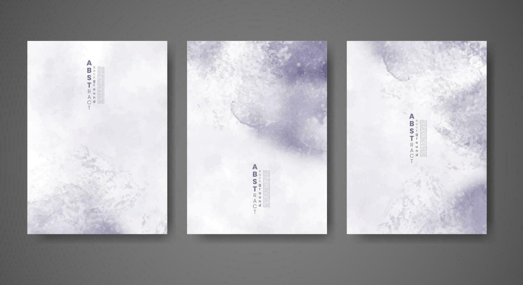 Cover template with watercolor background. Design for your cover, date, postcard, banner, logo. vector