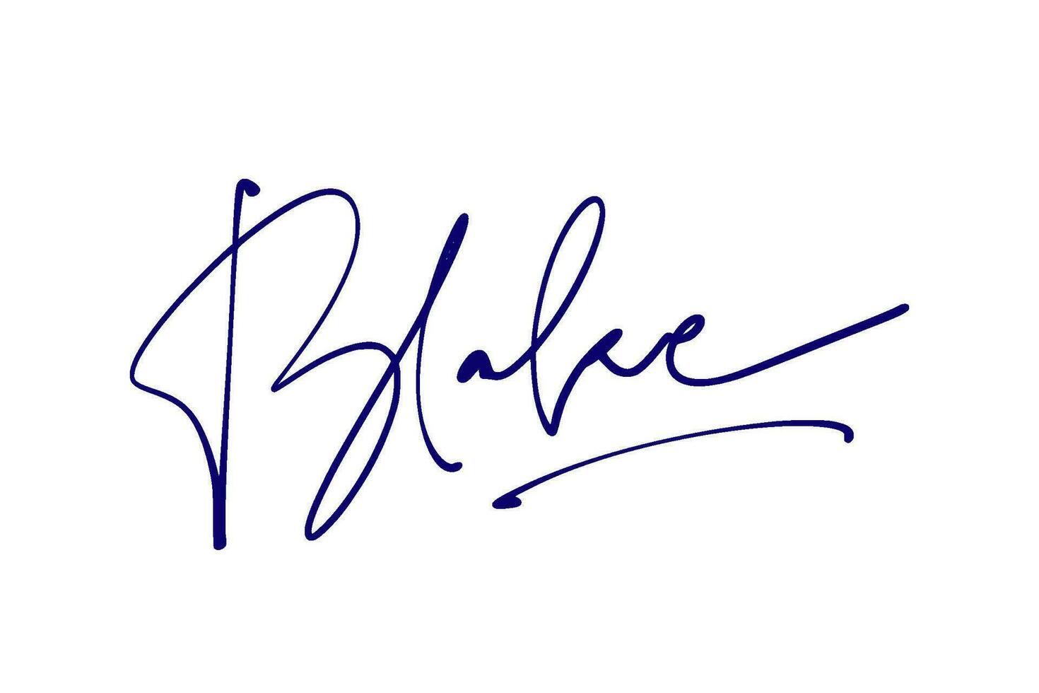 signature series A design illustration vector