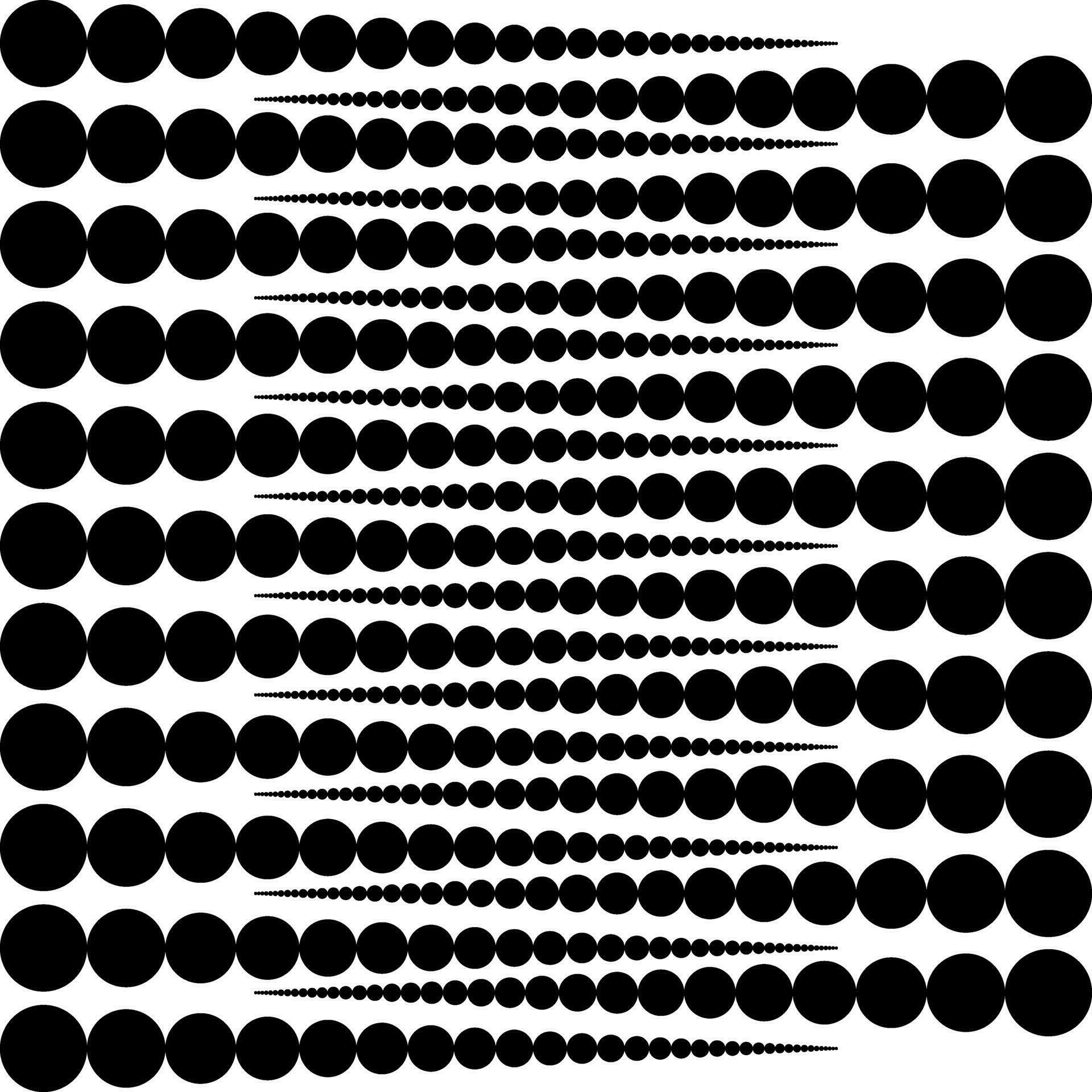 Vector rounds. White rounds on black background 26167782 Vector Art at