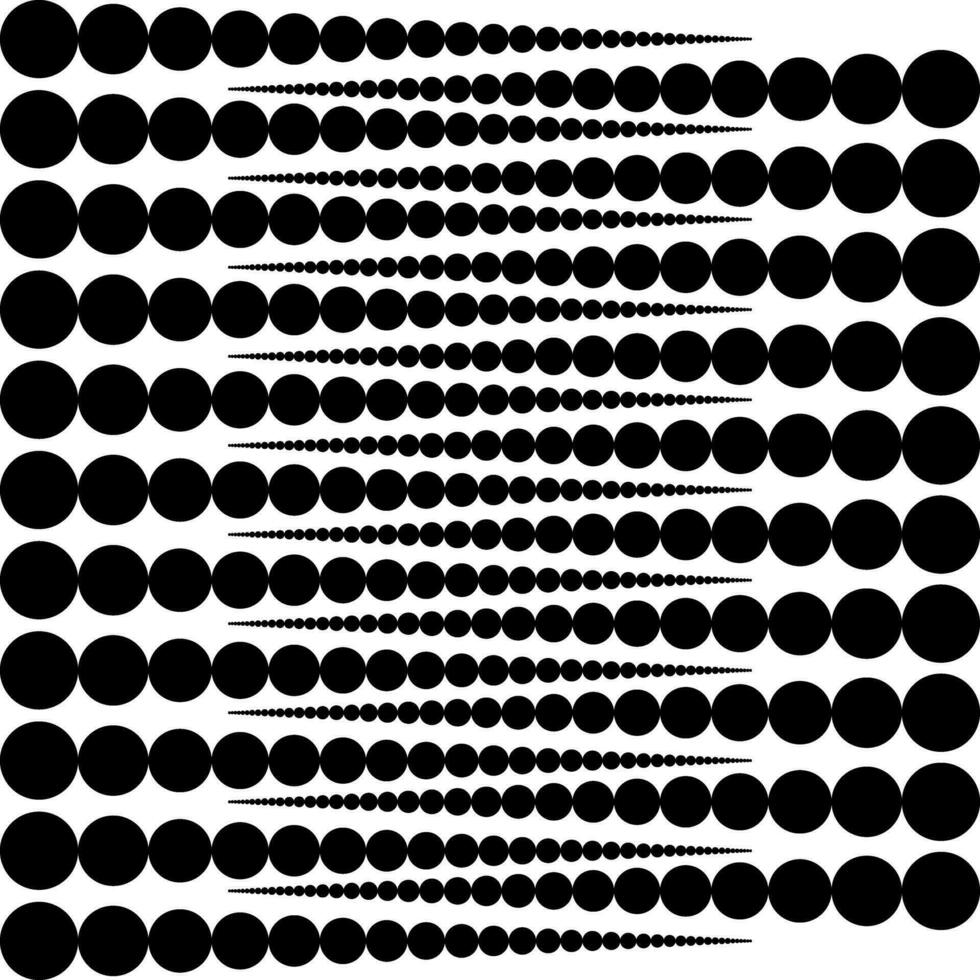 vector rondas blanco rondas en negro antecedentes