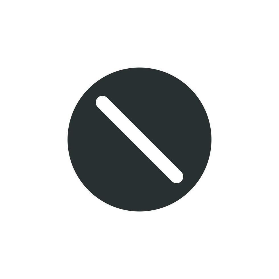 píldora vector icono en plano estilo. tableta ilustración en blanco aislado antecedentes. cápsula médico concepto.