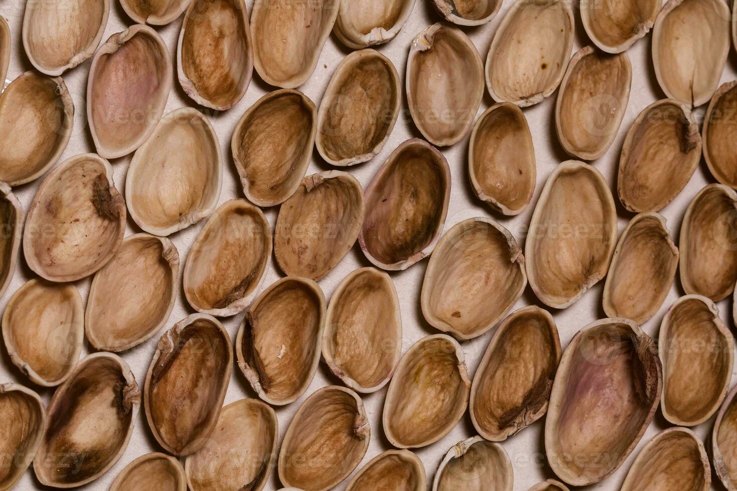 Internal part of pistachios shells. photo