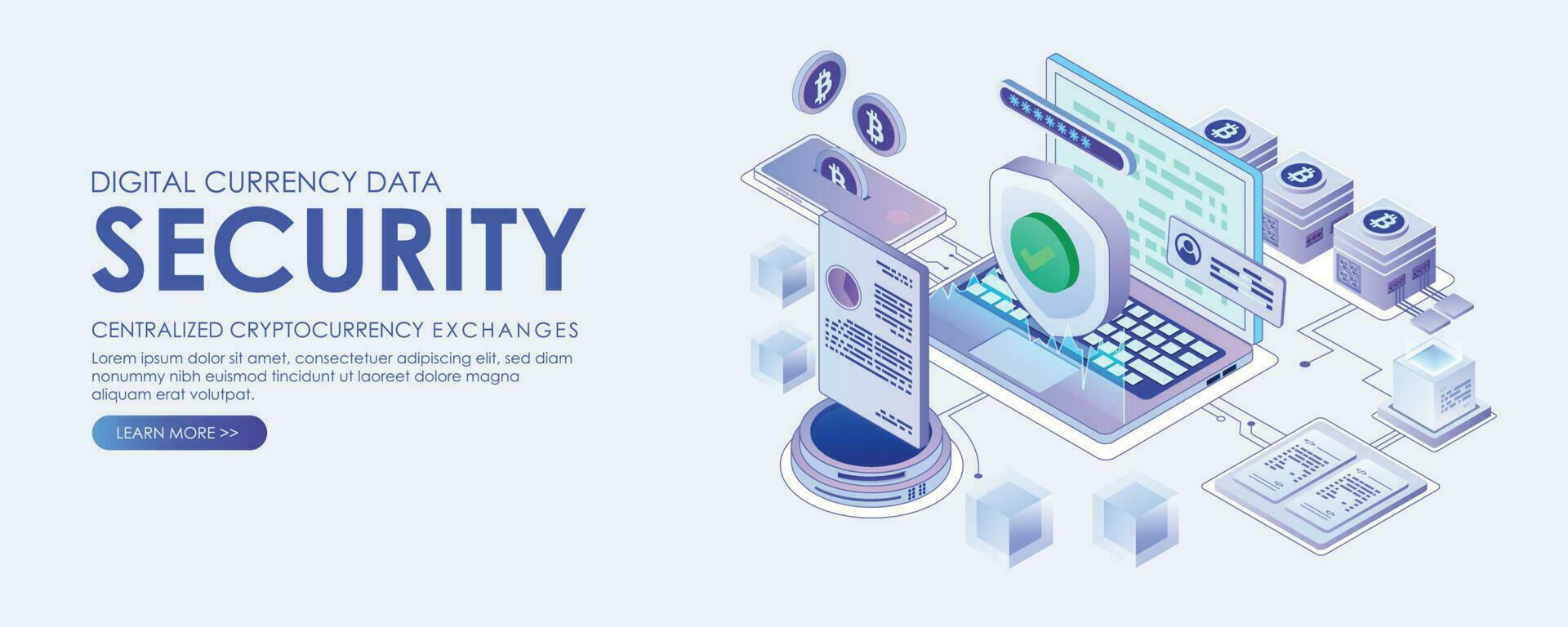 security protection isometric vector