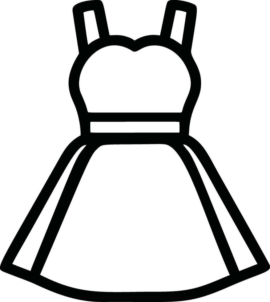 Fashion Dress Icon Logo vector