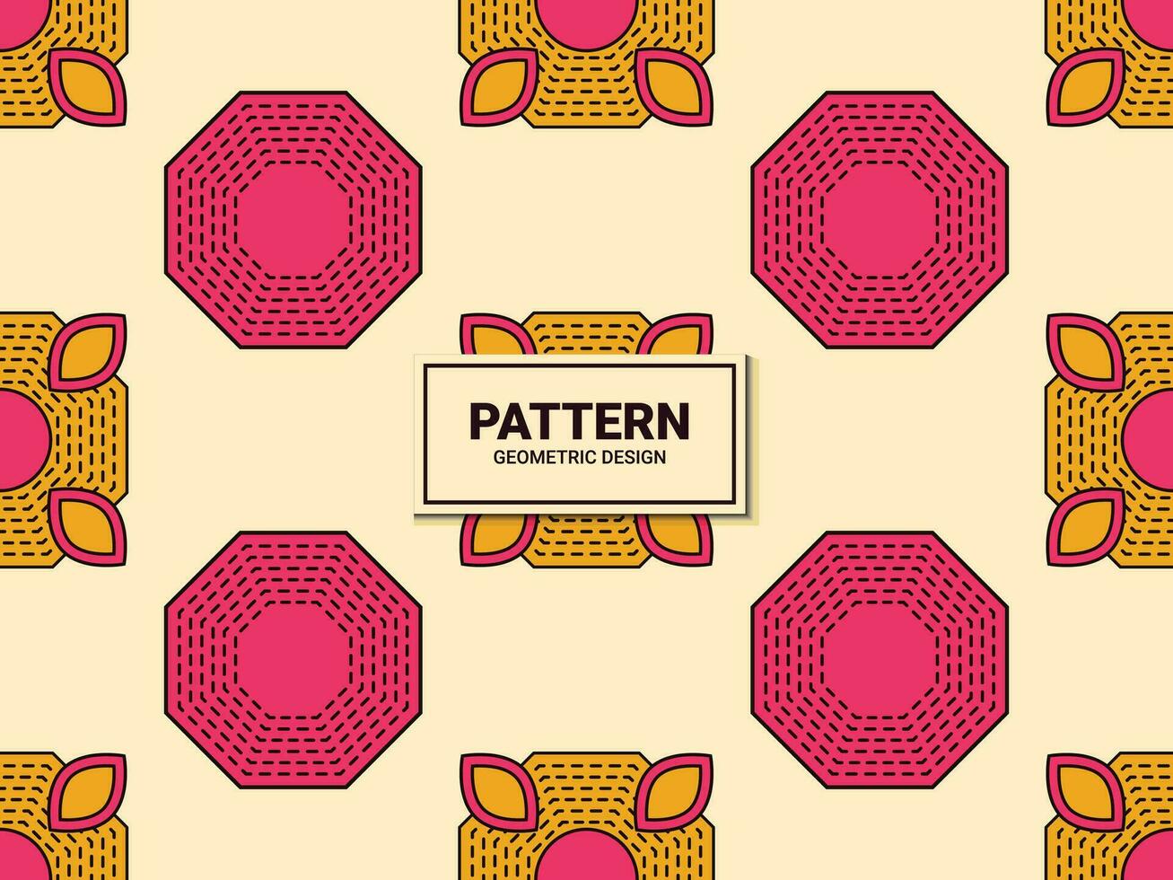 Seamless pattern design vector