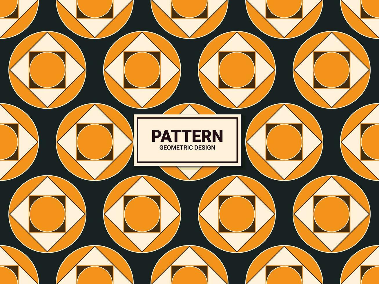Modern geometric seamless pattern vector
