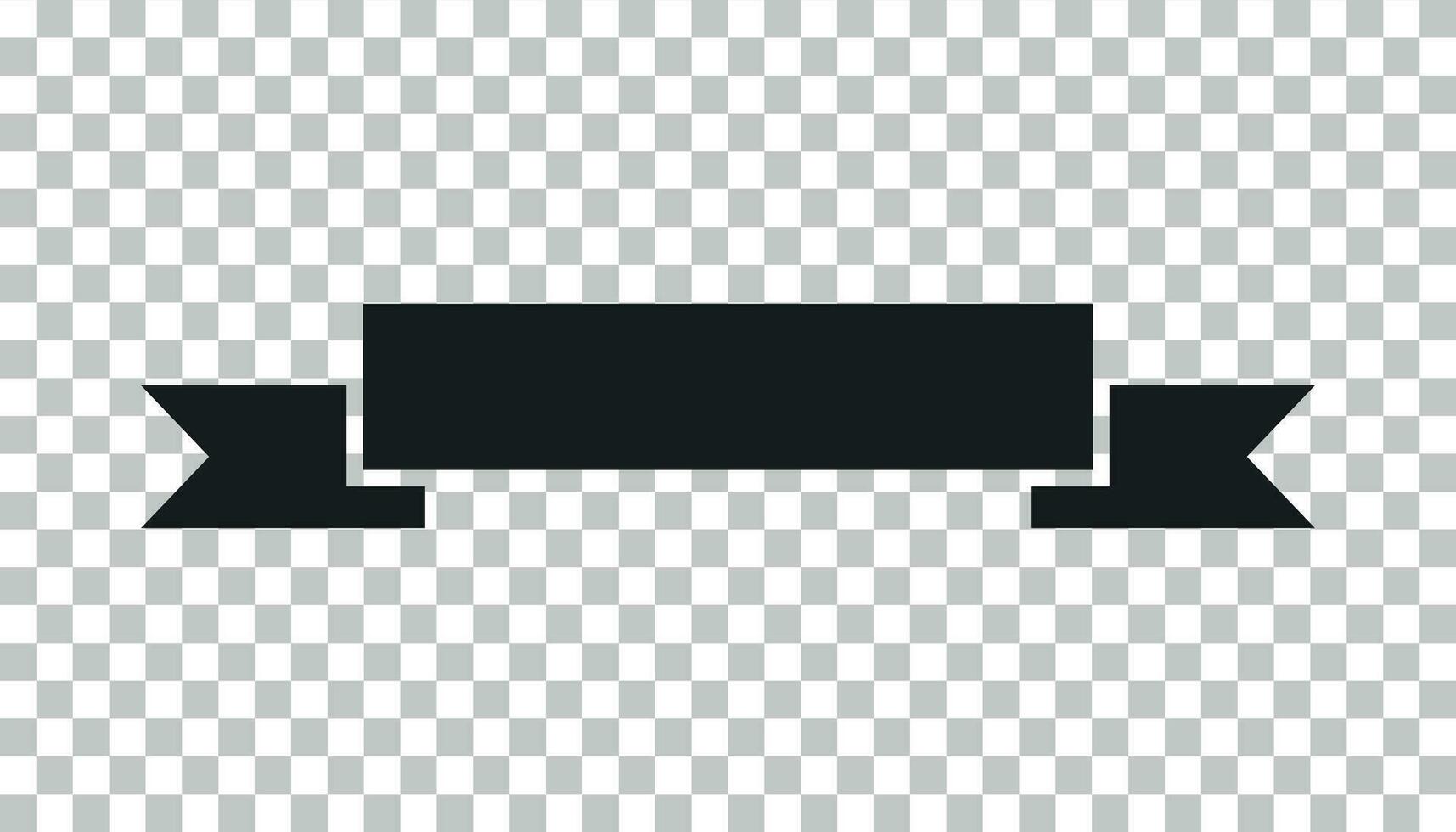 Badge icon. Ribbon vector illustration in flat style on isolated background.