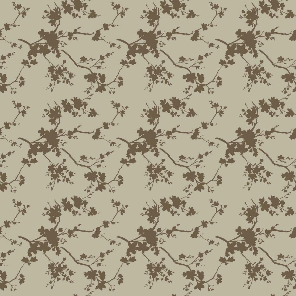 The Brown stylish design for textile vector