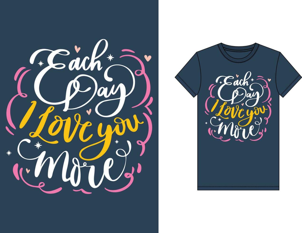 Trendy T-shirt design, vintage typography and lettering art, retro slogan vector