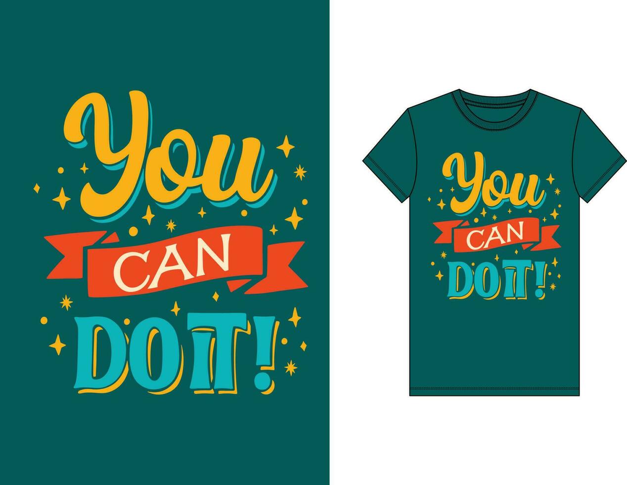 Trendy T-shirt design, vintage typography and lettering art, retro slogan vector