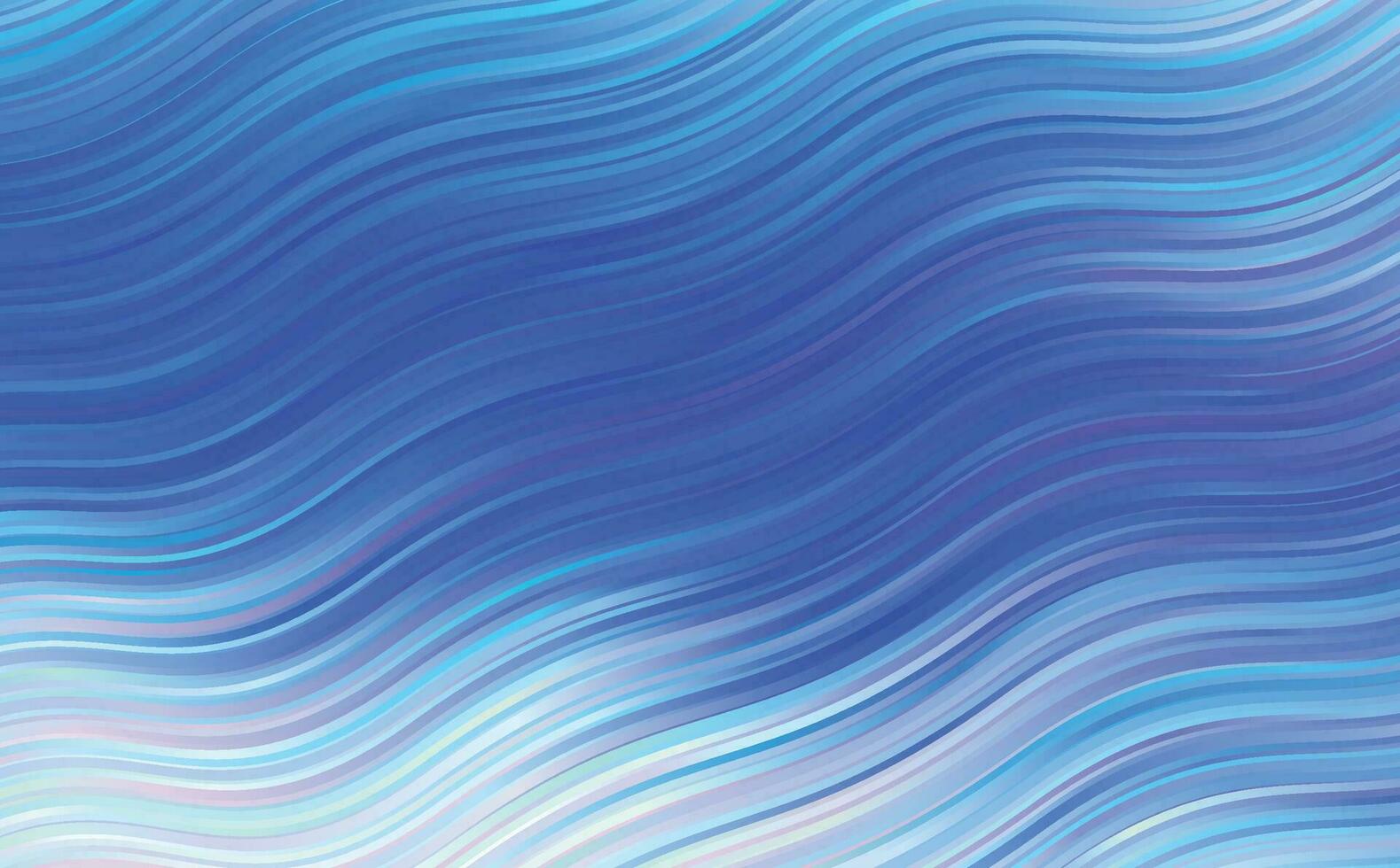 Abstract colorful wavy gradient background smooth color vector