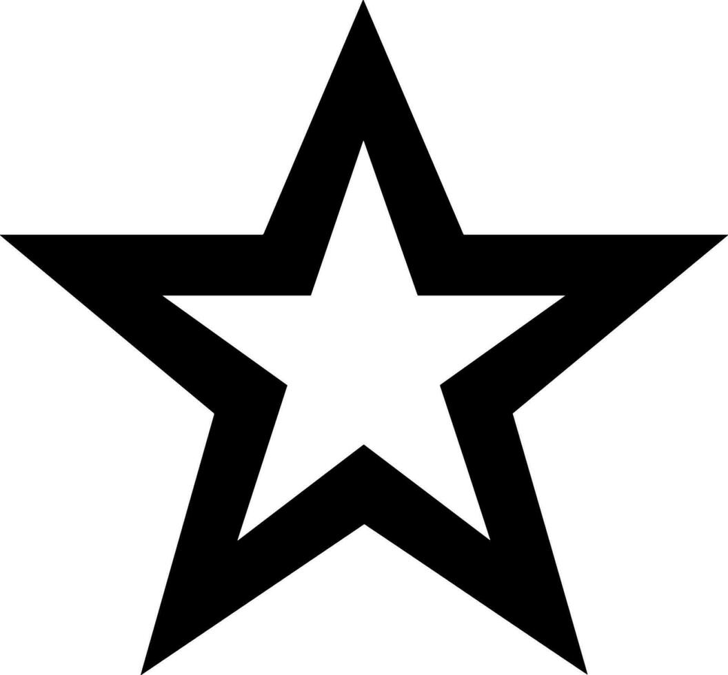 estrella icono vector ilustración icono plano estilo aislar en antecedentes