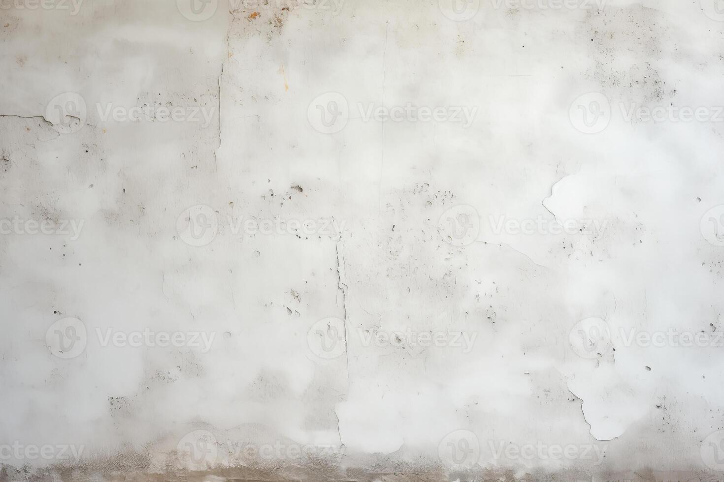 Minimalist white concrete wall background texture with subtle plaster details, perfect for copy space Generative AI photo