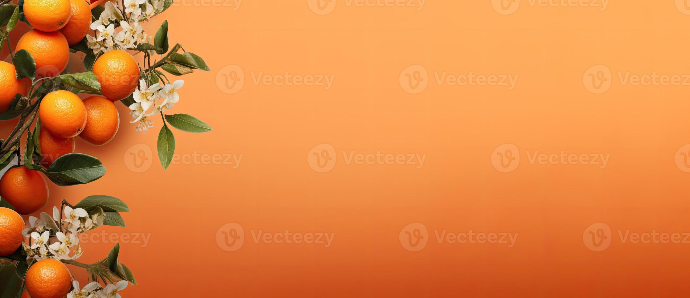 an orange background photo